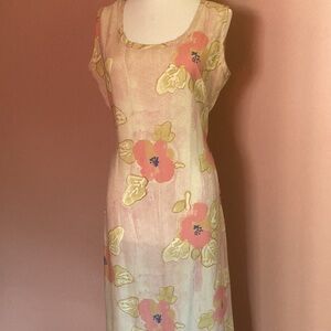 Vintage Elegant Sleeveless Maxi romantic dress